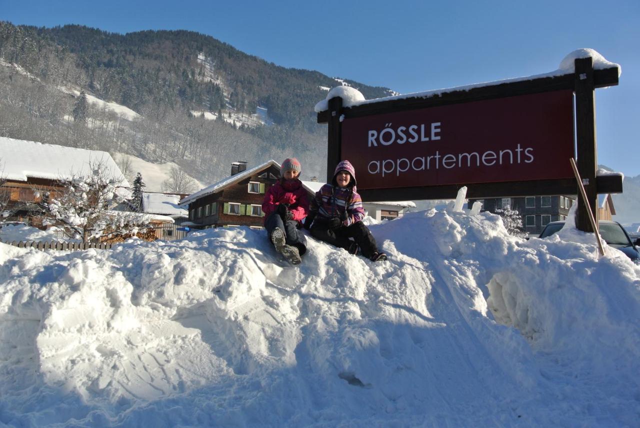 Rössle Appartement Bezau Exterior foto